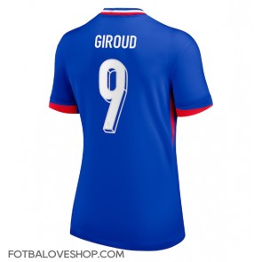 Francie Olivier Giroud #9 Dámské Domácí Dres ME 2024 Krátký Rukáv