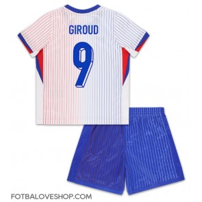 Francie Olivier Giroud #9 Dětské Venkovní Dres ME 2024 Krátký Rukáv (+ trenýrky)