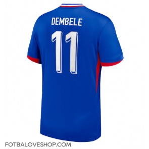 Francie Ousmane Dembele #11 Domácí Dres ME 2024 Krátký Rukáv