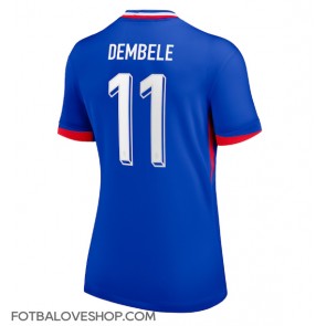 Francie Ousmane Dembele #11 Dámské Domácí Dres ME 2024 Krátký Rukáv