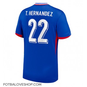 Francie Theo Hernandez #22 Domácí Dres ME 2024 Krátký Rukáv