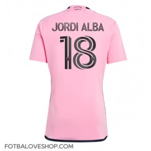 Inter Miami Jordi Alba #18 Domácí Dres 2024-25 Krátký Rukáv