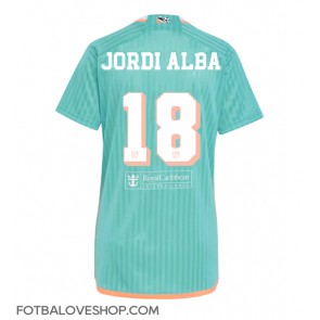 Inter Miami Jordi Alba #18 Dámské Alternativní Dres 2024-25 Krátký Rukáv