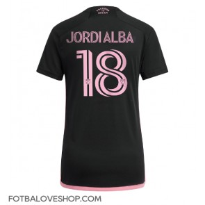 Inter Miami Jordi Alba #18 Dámské Venkovní Dres 2024-25 Krátký Rukáv