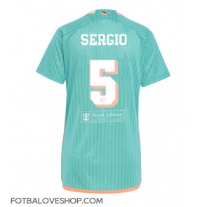 Inter Miami Sergio Busquets #5 Dámské Alternativní Dres 2024-25 Krátký Rukáv