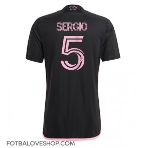 Inter Miami Sergio Busquets #5 Venkovní Dres 2024-25 Krátký Rukáv