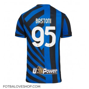 Inter Milan Alessandro Bastoni #95 Domácí Dres 2024-25 Krátký Rukáv