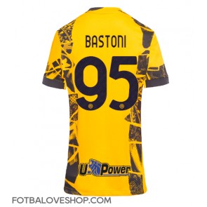 Inter Milan Alessandro Bastoni #95 Dámské Alternativní Dres 2024-25 Krátký Rukáv