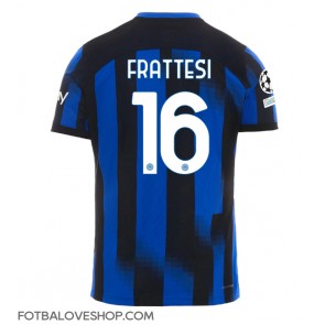 Inter Milan Davide Frattesi #16 Domácí Dres 2023-24 Krátký Rukáv