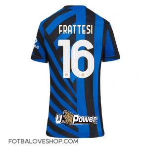 Inter Milan Davide Frattesi #16 Dámské Domácí Dres 2024-25 Krátký Rukáv