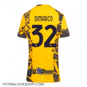 Inter Milan Federico Dimarco #32 Dámské Alternativní Dres 2024-25 Krátký Rukáv