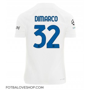 Inter Milan Federico Dimarco #32 Venkovní Dres 2023-24 Krátký Rukáv