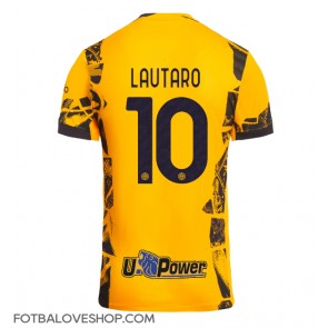 Inter Milan Lautaro Martinez #10 Alternativní Dres 2024-25 Krátký Rukáv