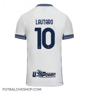 Inter Milan Lautaro Martinez #10 Venkovní Dres 2024-25 Krátký Rukáv