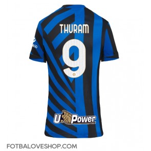 Inter Milan Marcus Thuram #9 Dámské Domácí Dres 2024-25 Krátký Rukáv