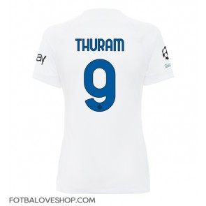 Inter Milan Marcus Thuram #9 Dámské Venkovní Dres 2023-24 Krátký Rukáv