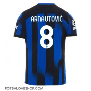 Inter Milan Marko Arnautovic #8 Domácí Dres 2023-24 Krátký Rukáv