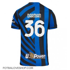 Inter Milan Matteo Darmian #36 Domácí Dres 2024-25 Krátký Rukáv