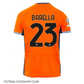 Inter Milan Nicolo Barella #23 Alternativní Dres 2023-24 Krátký Rukáv