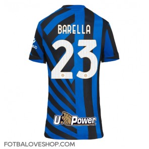 Inter Milan Nicolo Barella #23 Dámské Domácí Dres 2024-25 Krátký Rukáv