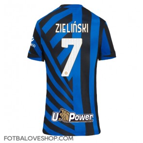 Inter Milan Piotr Zielinski #7 Dámské Domácí Dres 2024-25 Krátký Rukáv