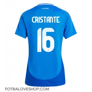 Itálie Bryan Cristante #16 Dámské Domácí Dres ME 2024 Krátký Rukáv