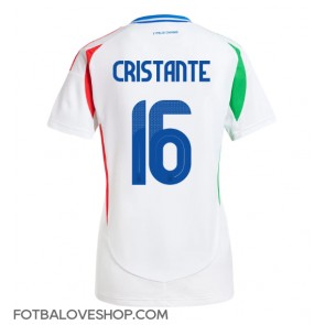 Itálie Bryan Cristante #16 Dámské Venkovní Dres ME 2024 Krátký Rukáv