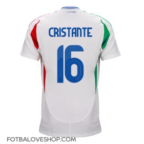 Itálie Bryan Cristante #16 Venkovní Dres ME 2024 Krátký Rukáv