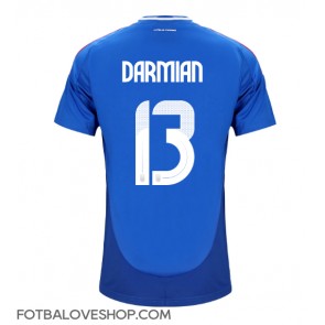 Itálie Matteo Darmian #13 Domácí Dres ME 2024 Krátký Rukáv