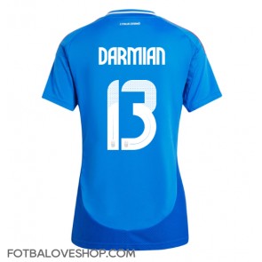 Itálie Matteo Darmian #13 Dámské Domácí Dres ME 2024 Krátký Rukáv