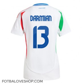 Itálie Matteo Darmian #13 Dámské Venkovní Dres ME 2024 Krátký Rukáv