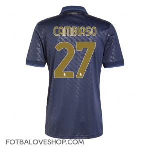 Juventus Andrea Cambiaso #27 Alternativní Dres 2024-25 Krátký Rukáv