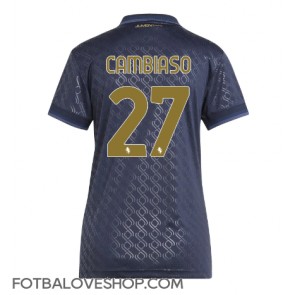 Juventus Andrea Cambiaso #27 Dámské Alternativní Dres 2024-25 Krátký Rukáv