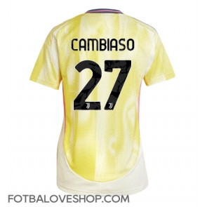 Juventus Andrea Cambiaso #27 Dámské Venkovní Dres 2024-25 Krátký Rukáv