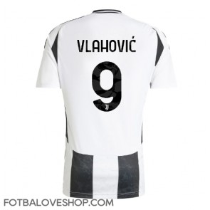 Juventus Dusan Vlahovic #9 Domácí Dres 2024-25 Krátký Rukáv