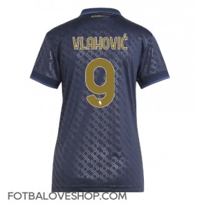 Juventus Dusan Vlahovic #9 Dámské Alternativní Dres 2024-25 Krátký Rukáv