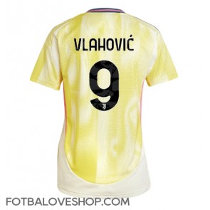 Juventus Dusan Vlahovic #9 Dámské Venkovní Dres 2024-25 Krátký Rukáv