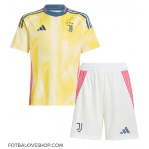 Juventus Dětské Venkovní Dres 2024-25 Krátký Rukáv (+ trenýrky)