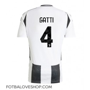 Juventus Federico Gatti #4 Domácí Dres 2024-25 Krátký Rukáv