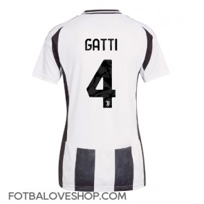 Juventus Federico Gatti #4 Dámské Domácí Dres 2024-25 Krátký Rukáv