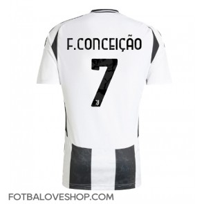 Juventus Francisco Conceicao #7 Domácí Dres 2024-25 Krátký Rukáv