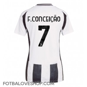 Juventus Francisco Conceicao #7 Dámské Domácí Dres 2024-25 Krátký Rukáv