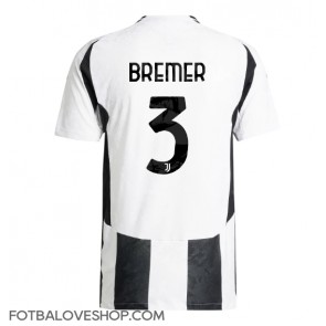 Juventus Gleison Bremer #3 Domácí Dres 2024-25 Krátký Rukáv