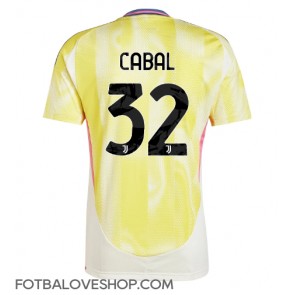 Juventus Juan Cabal #32 Venkovní Dres 2024-25 Krátký Rukáv