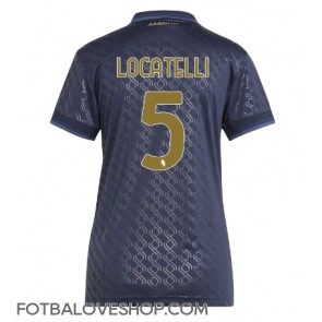 Juventus Manuel Locatelli #5 Dámské Alternativní Dres 2024-25 Krátký Rukáv