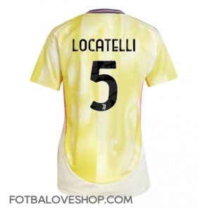 Juventus Manuel Locatelli #5 Dámské Venkovní Dres 2024-25 Krátký Rukáv