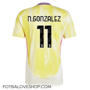 Juventus Nicolas Gonzalez #11 Venkovní Dres 2024-25 Krátký Rukáv