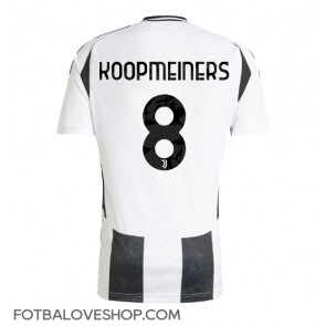 Juventus Teun Koopmeiners #8 Domácí Dres 2024-25 Krátký Rukáv