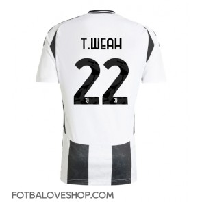 Juventus Timothy Weah #22 Domácí Dres 2024-25 Krátký Rukáv