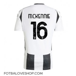 Juventus Weston McKennie #16 Domácí Dres 2024-25 Krátký Rukáv